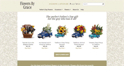 Desktop Screenshot of flowersbygrace.com
